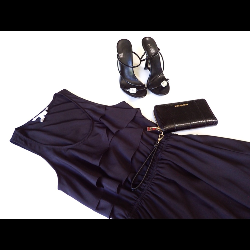 BCBG Sleeveless Ruffle Dress size XXS